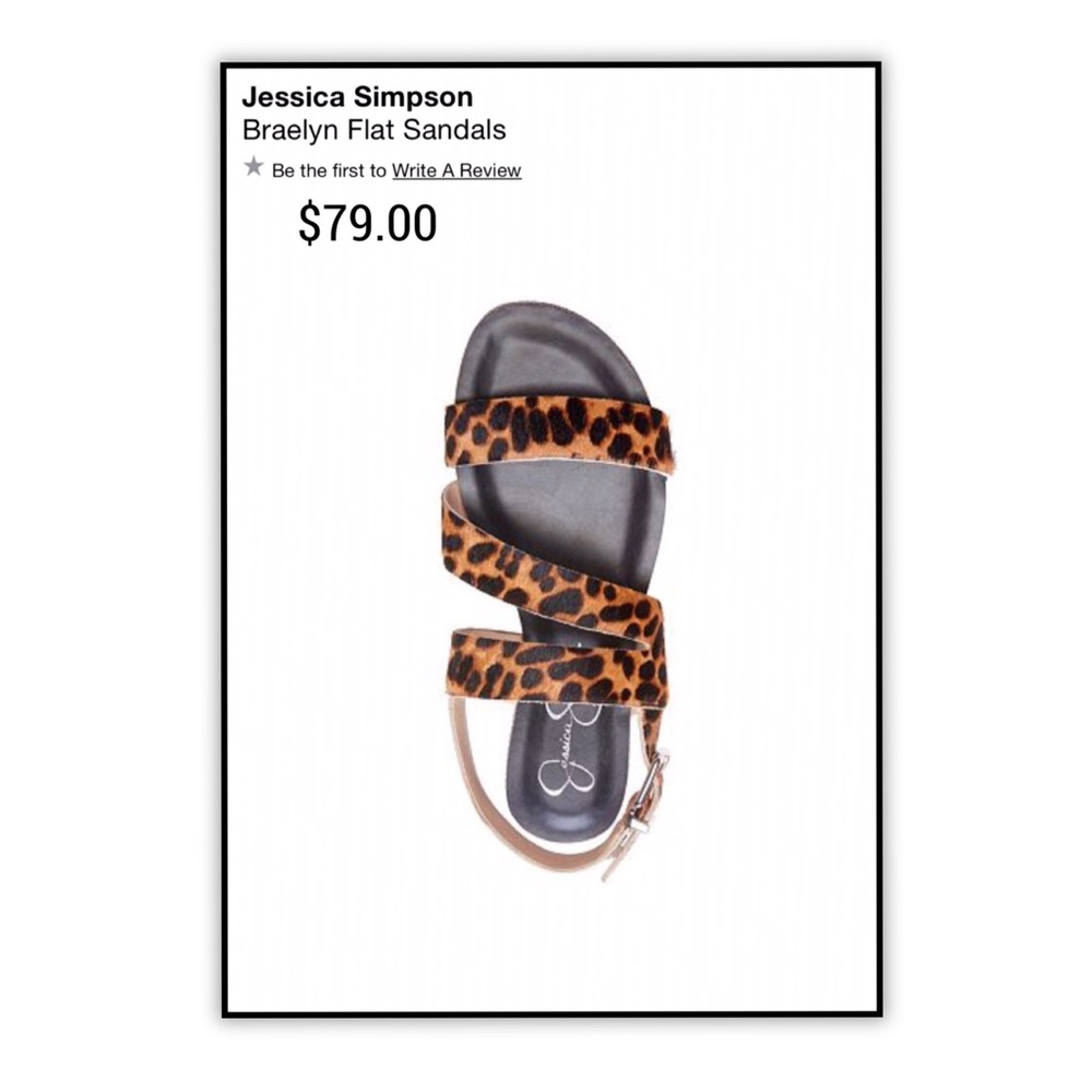 Jessica Simpson Braelyn Flat Sandal